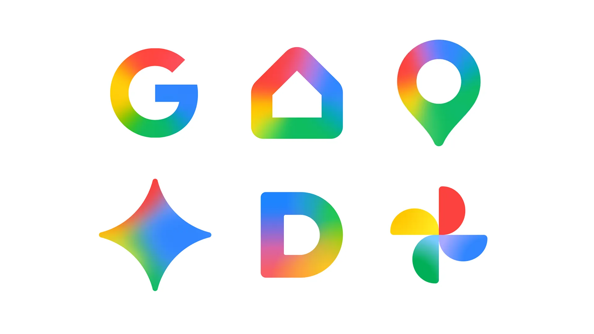 구글 서비스 아이콘 사이에 다음 로고가 섞여 들어간 모습