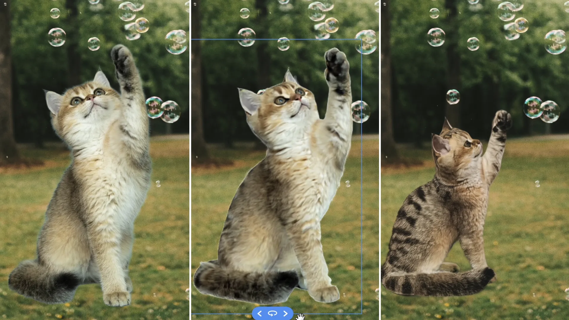 포토샵 베타 오브젝트 회전 기능 사용 예시 2