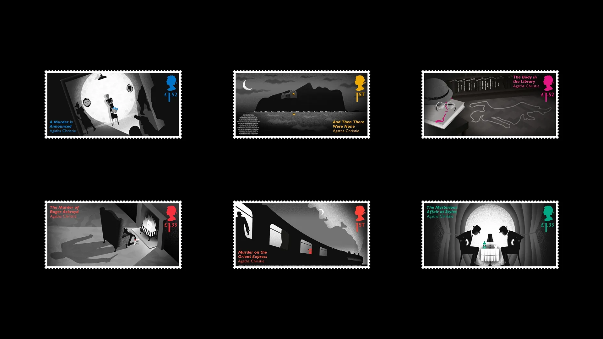 Agatha Christie Stamps