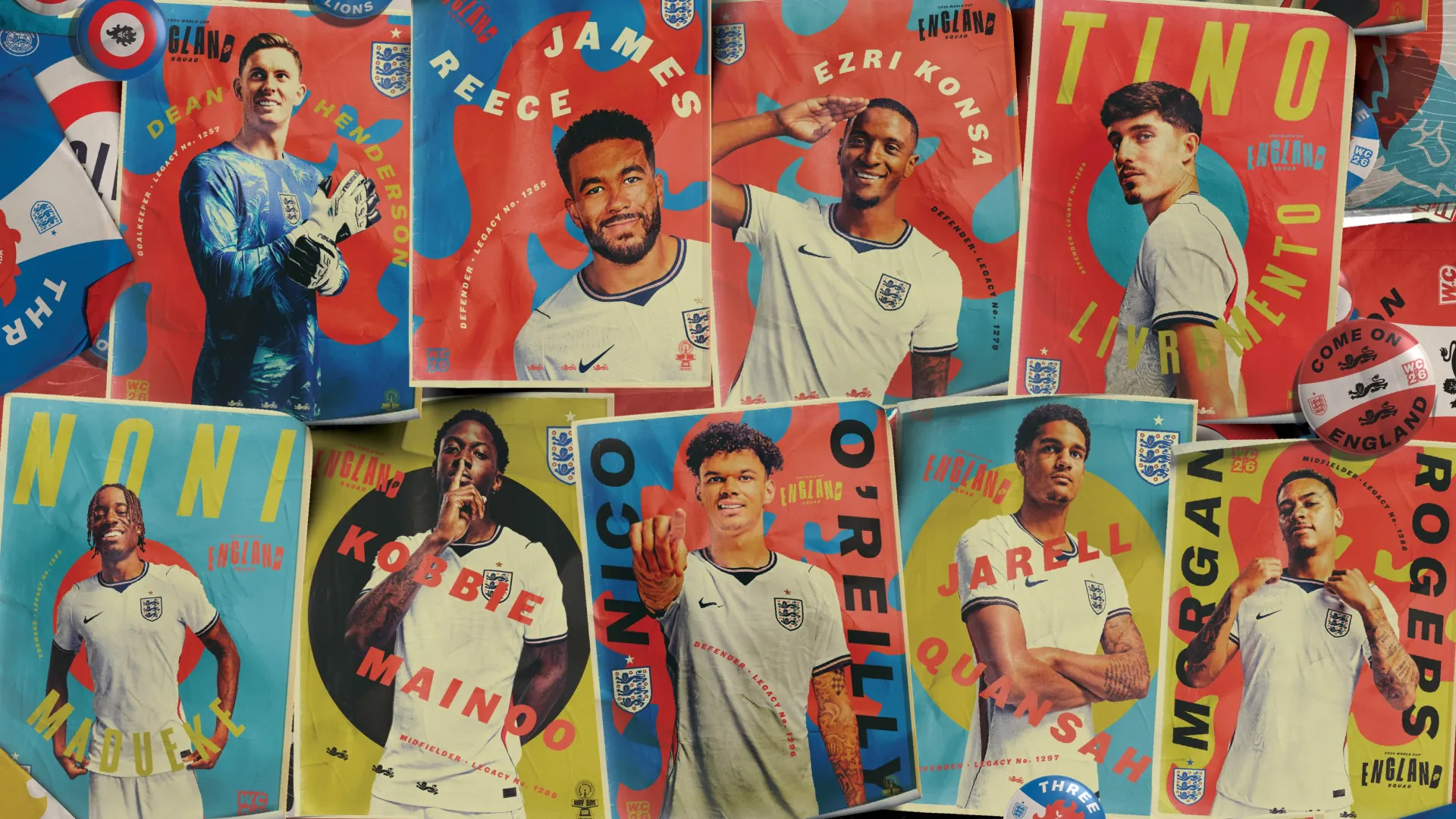 2026 FIFA 월드컵, 국가별 대표팀 명단 발표 콘텐츠 디자인 둘러보기 대표 이미지
