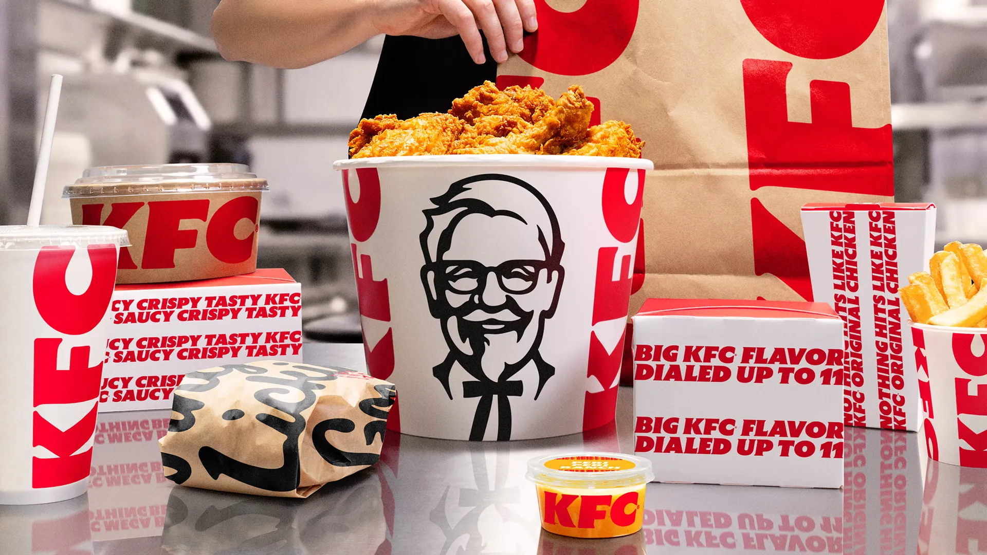 KFC 브랜드 아이덴티티 리뉴얼 (이미지 출처: JKR)