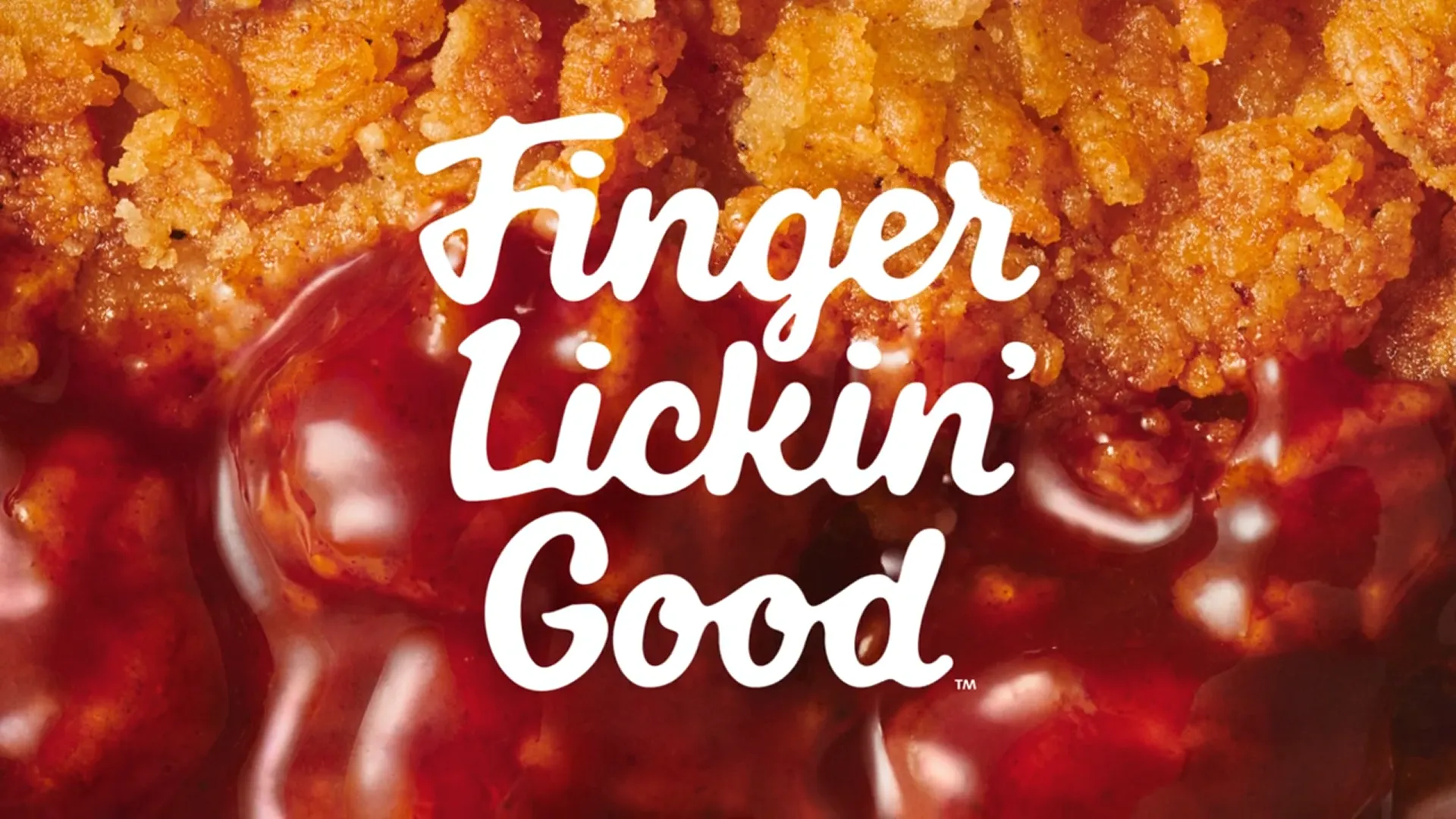 KFC Finger Lickin' Good 레터링 디자인 (이미지 출처: JKR)