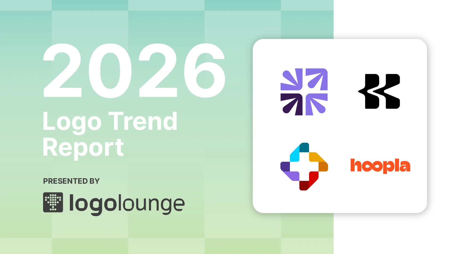 브랜드 디자인은 어떻게 변화하고 있을까? LogoLounge 2026 로고 트렌드 리포트 대표 이미지