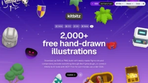 2,000개가 넘는 디자인 에셋이 무료? Kitbitz는 어떻게 시작됐을까